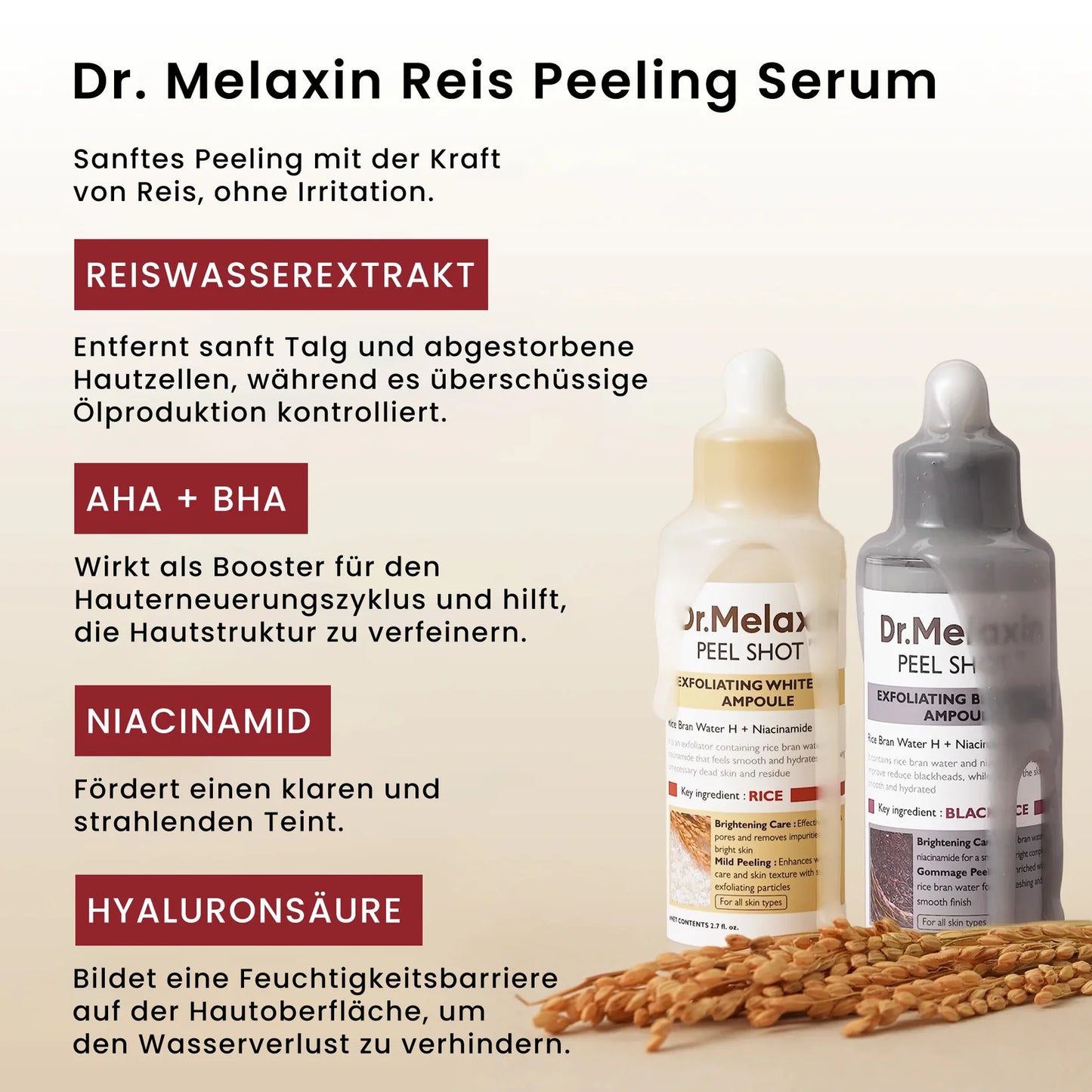 Dr. Melaxin™ Reis Peeling Serum