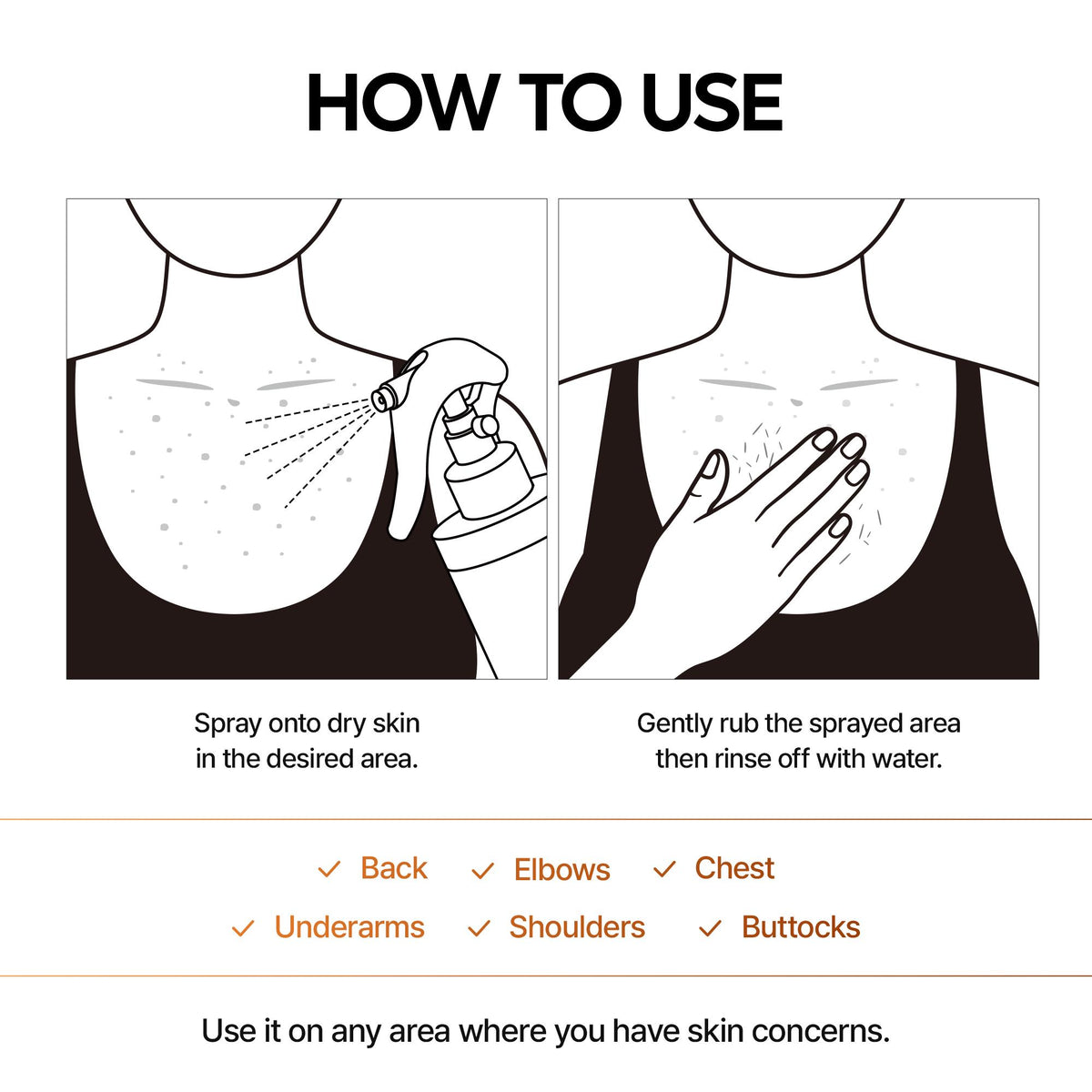 Dr. Melaxin™ Peel Shot Body-Spray