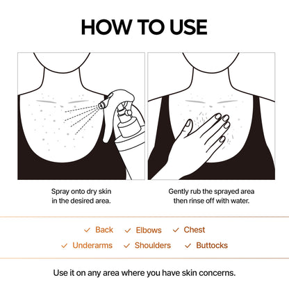 Dr. Melaxin™ Peel Shot Body-Spray
