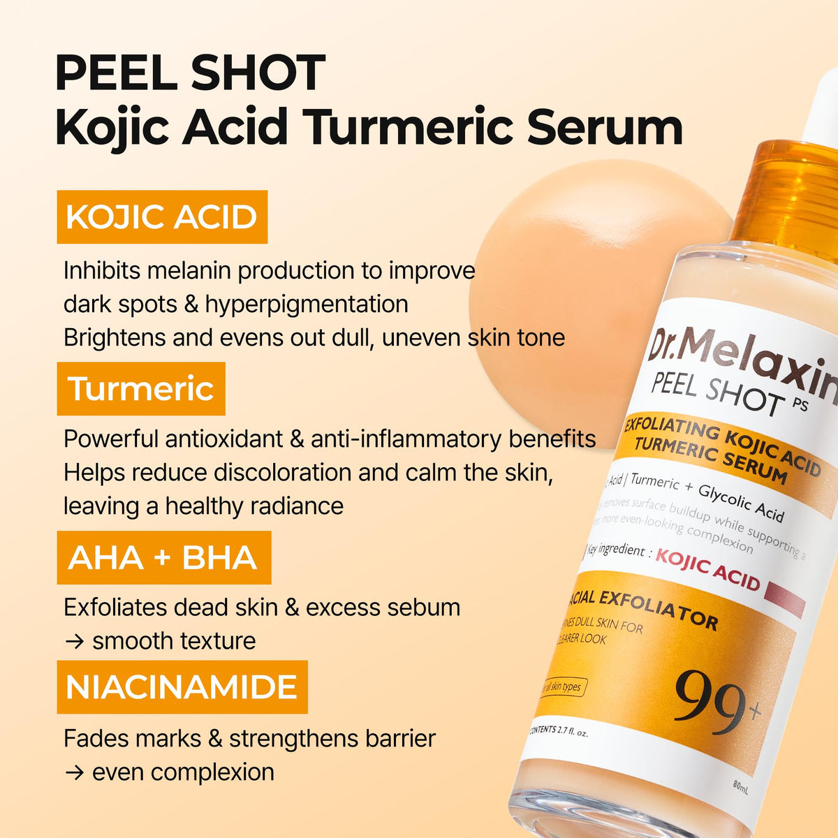 Dr. Melaxin™ Peel Shot Body-Spray